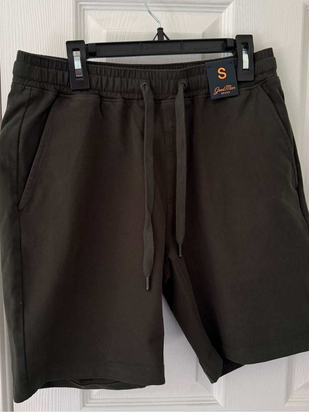 Good Man Brand Dark Olive Drawstring Athletic Shorts